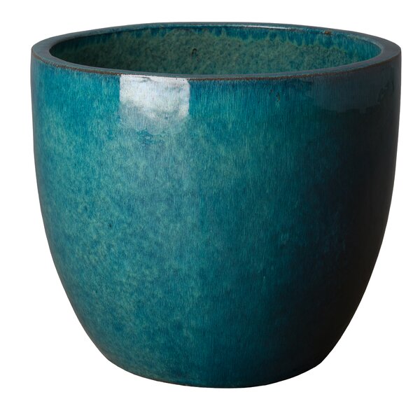 Emissary Round Ceramic Pot Planter | Perigold